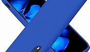 Cordking for iPhone XR Case, Silicone Ultra Slim Shockproof Phone Case with [Soft Anti-Scratch Microfiber Lining], 6.1 inch, Klein Blue