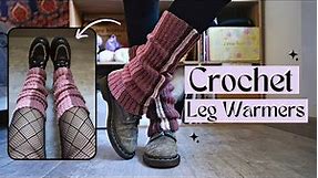 Crochet Leg Warmers Tutorial
