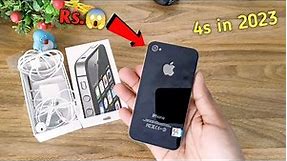 Refurbished Apple Iphone 4s Unboxing in 2023 | Like New Condition | Fancytechz!