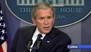 Pres. Bush's Last Press Conference