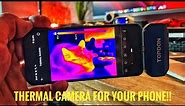 Affordable thermal camera - TOPDON TC001 for android