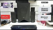 Sony DAV DZ-350 5.1 HOME THEATRE || REVIEW/SOUND TEST || 1000watts RMS (POWER BASS/DOLBY AUDIO)