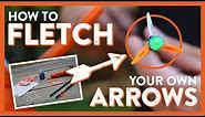 How to Fletch Your Own Arrows Using the EZ Fletch Jig