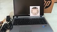 HP ProBook 450 G2 Initialization | Unboxing | Review | Information | Installation. HP ProBook Laptop