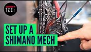 How To Set Up & Adjust Any Shimano Rear Mech | MTB Derailleur Adjustment