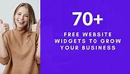 The Best Free Widgets for Your Website (in 2022)
