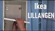 Lillangen Ikea bathroom cabinet - assembly