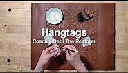 How to Repair Your Coach Hangtag | Coach x Debi The Restorer
