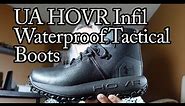 UA HOVR Infil Waterproof Tactical Boots Under Armour Size Guide And Review.