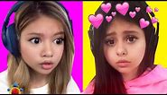 Baby Gloom & Azzy Call Their Crush ! 👶 NEW Snapchat Filters