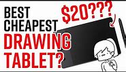 BEST CHEAPEST DRAWING TABLET FOR BEGINNERS 2021?