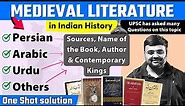 Medieval Literature in Indian History: Important Books & Authors | UPSC Prelims 2024 | Pratik Nayak