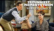 25 hysterical moments from Will and Grace | 25th Anniversary | Comedy Bites