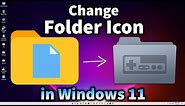 How to Change your Windows 11 Folder Icons