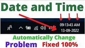 ( Fixed ) Date and Time Changes Automatically Windows 10 / 8 / 7 After Restart in Computer & Laptop