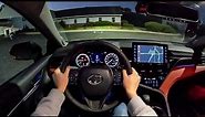 2023 Toyota Camry Hybrid XSE - POV Night Drive (Binaural Audio)
