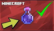 MINECRAFT | How to Make a Potion of Invisibility! 1.14.4