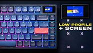 Ajazz AK832 Pro - Budget Low Profile Keyboard w/ Screen
