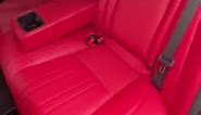 Katzkin Custom 2022 Honda Accord Red Leather Seats #leatherseats