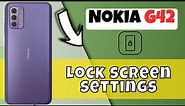 Remove screen lock Nokia G42 || How to remove Lock screen || Lock screen settings