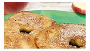 Cinnamon sugar apple rings | Definitely Not Gourmet