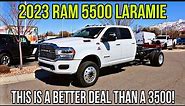 2023 RAM 5500 Laramie: RAM Gave The Chassis Cab Some Cool And Weird Features Compared To The 3500!