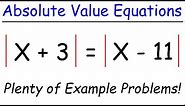 How To Solve Absolute Value Equations