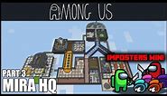 How To Build MIRA HQ From Among Us in Minecraft - Part 3