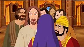 Bible stories for kids - Zacchaeus ( Jesus Cartoon Animation in English )