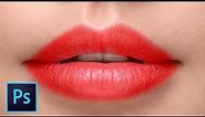 1-Min How to Create Realistic Lipstick in Photoshop