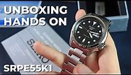 Seiko 5 Sports SRPE55K1 Unboxing & Hands On!