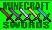 Green Screen Minecraft Swords (1080p HD)