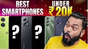 Top 5 Best 5G Smartphones Under ₹20000 Budget ⚡ August 2023