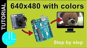 OV7670 Camera module to PC with Arduino (SIMPLIFIED!)