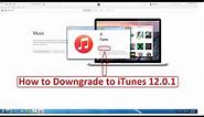 [ Fix TaiG Error stuck on 20%/60% ] How to downgrade iTunes Latest Version to iTunes 12.1.0