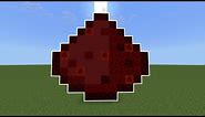 MINECRAFT PIXEL ART | HOW TO BUILD REDSTONE DUST