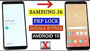 Samsung J6/J6 Plus FRP Bypass 2023 Android 10 | Samsung Frp Bypass/Google Account unlock Without PC