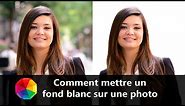 Comment mettre un fond blanc sur une photo ✅ Tuto en 2 minutes