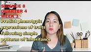 PHENOTYPIC EXPRESSION OF TRAITS [PHENOTYPE] SCIENCE 8 QUARTER 4 WEEK 3