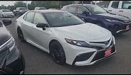 2022 Toyota Camry XSE AWD in Wind Chill Pearl White