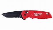 Milwaukee FASTBACK Stainless Steel Spring Assisted Folding Knife with 2.95 in. Blade 48-22-1530