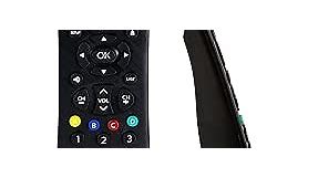 Philips Universal Remote Control Replacement for Samsung, Vizio, LG, Sony, Sharp, Roku, Apple TV, RCA, Panasonic, Smart TVs, Streaming Players, Blu-ray, DVD, Simple Setup, 3 Device, Black, SRP9232D/27