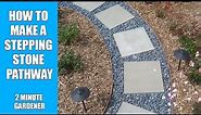 How to Make a Stepping Stone Pathway
