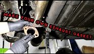 MAKE YOUR OWN EXHAUST GASKET with COPPER