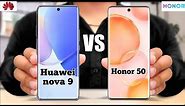 Huawei nova 9 vs Honor 50