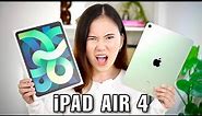 2020 iPAD AIR 4 UNBOXING (COMPARISON TO THE NEW IPAD PRO)