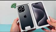 iPhone 15 Pro Black Titanium Unboxing!