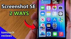 How To Screenshot On iPhone SE 2022
