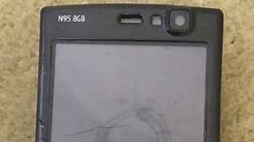 Nokia N95 8GB Startup and shutdown