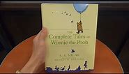 THE COMPLETE TALES OF WINNIE THE POOH A.A. MILNE BOOK CHILDRENS KIDS BOOKS CLOSE UP AND INSIDE LOOK